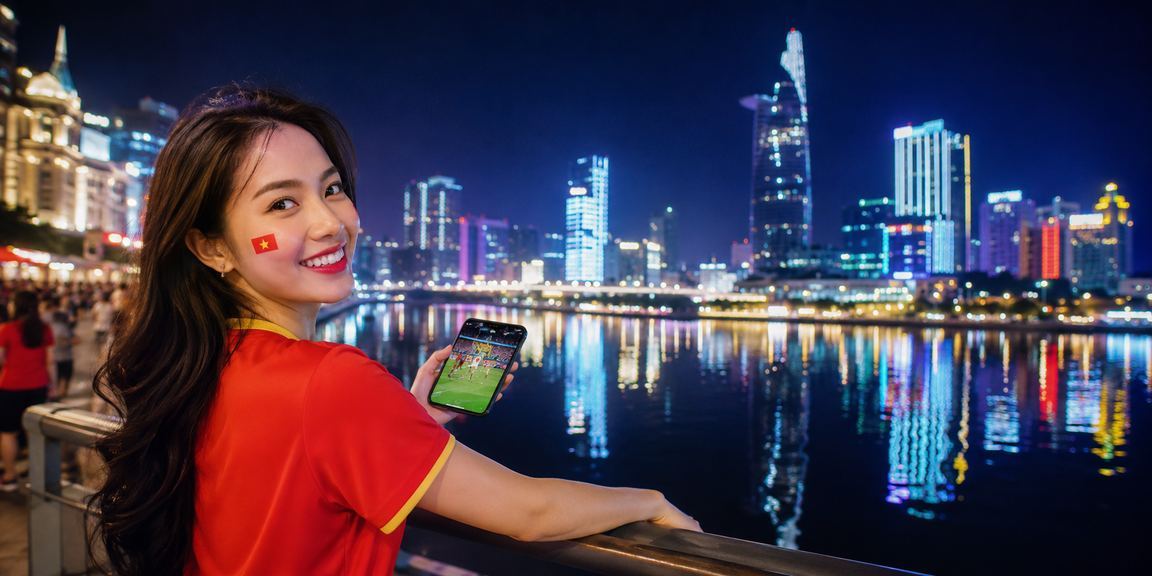 Người dùng tại TP. Hồ Chí Minh sử dụng điện thoại tham gia cá cược bóng đá trực tuyến trên nền tảng ct11a
