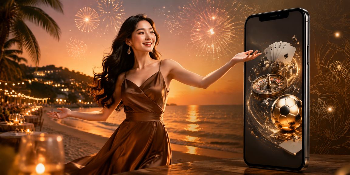Người dùng tại Phú Quốc thưởng thức cà phê Việt Nam và trải nghiệm casino trên điện thoại di động
